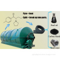 How is pyrolysis oil obtained?